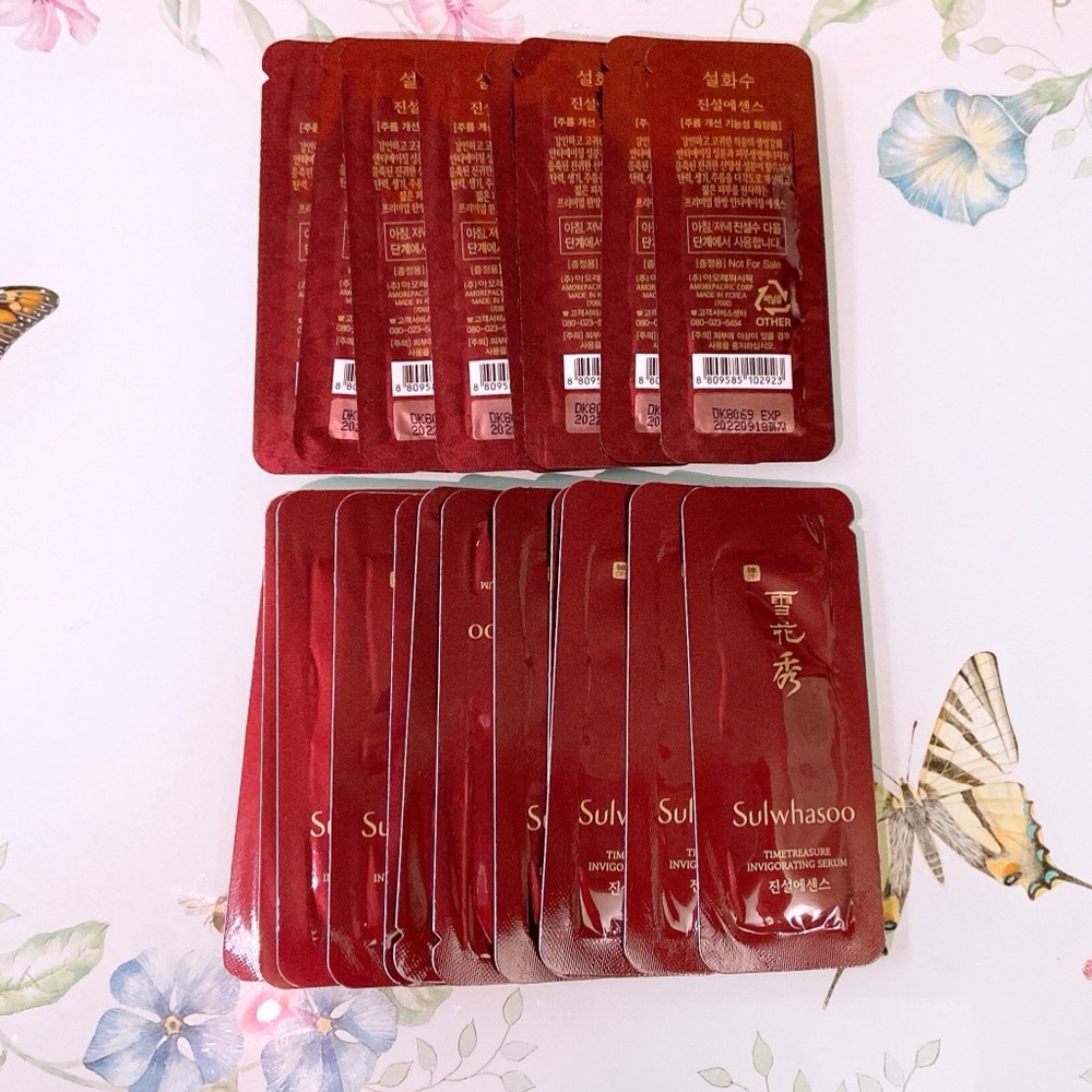 20pcs x SULWHASOO TIMETREASURE INVIGORATING SERUM(Total 20ml)
